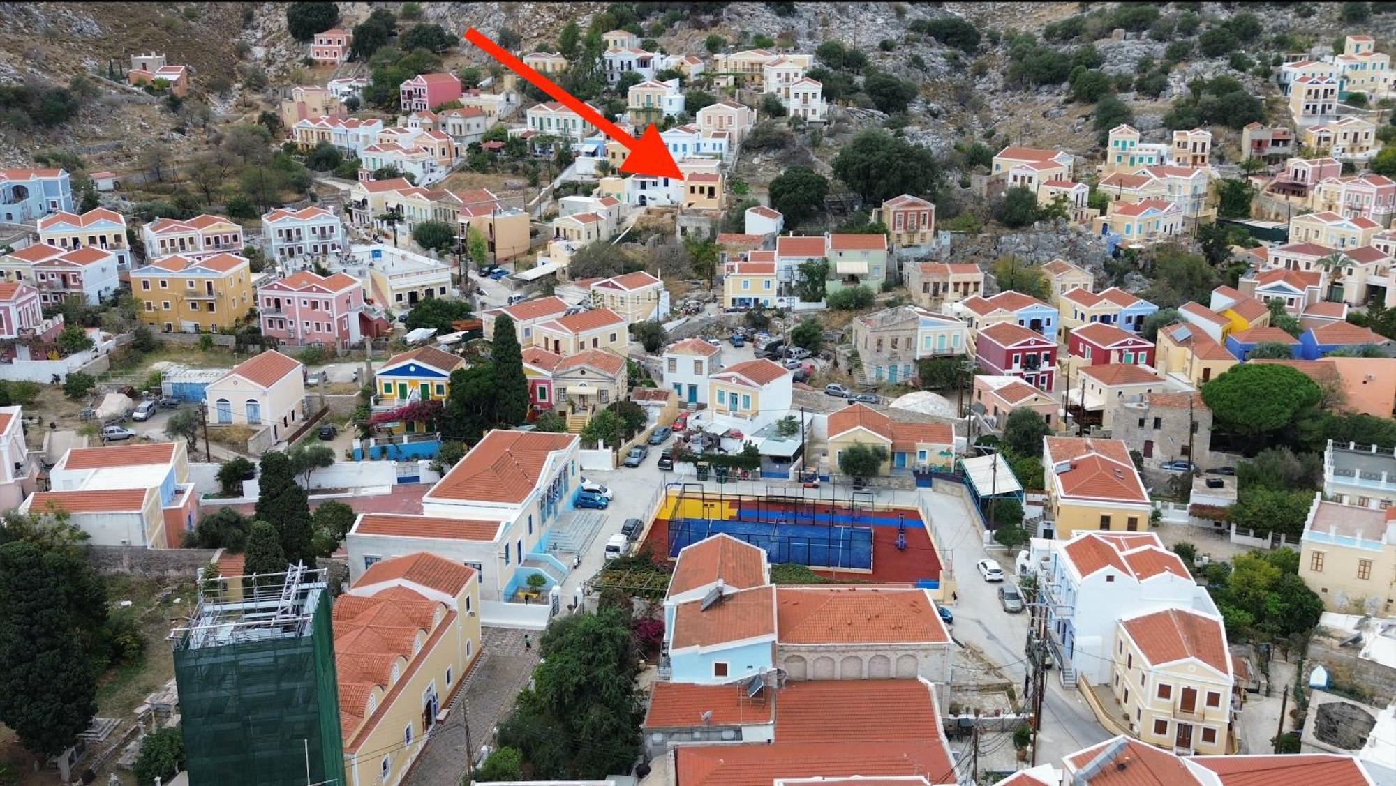 Pavlos House Sými Buitenkant foto