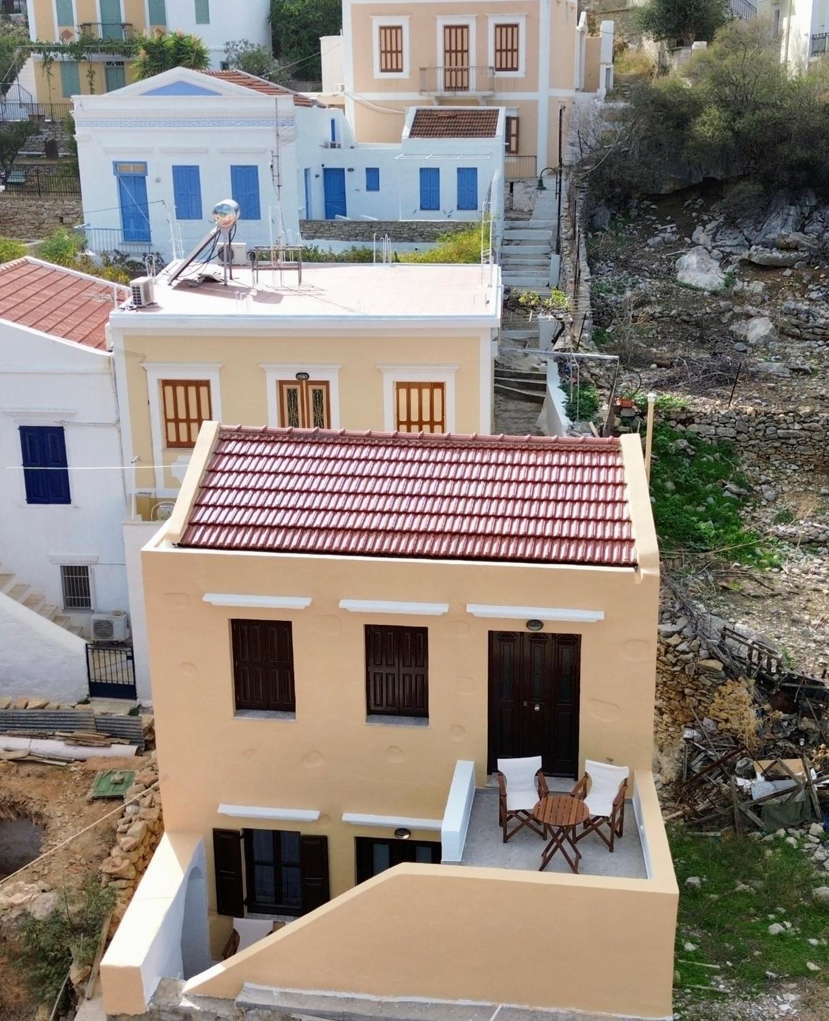 Pavlos House Sými Buitenkant foto